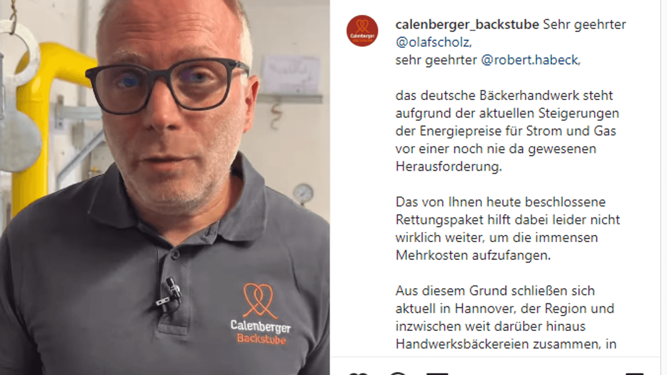 Bäckerei-Unternehmer Axel Oppenborn hat sich an die Bundesregierung gewandt – Niedersachsens Ministerpräsident Weil hat derweil reagiert.