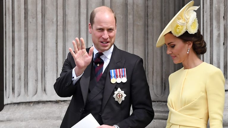 Neue Titel: William und Kate sind nun der Prinz und die Prinzessin von Wales.