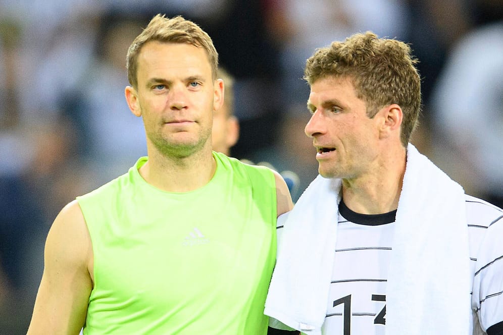 Manuel Neuer und Thomas Müller: Die beiden Nationalspieler waren an den Verhandlungen über die WM-Prämie beteiligt.