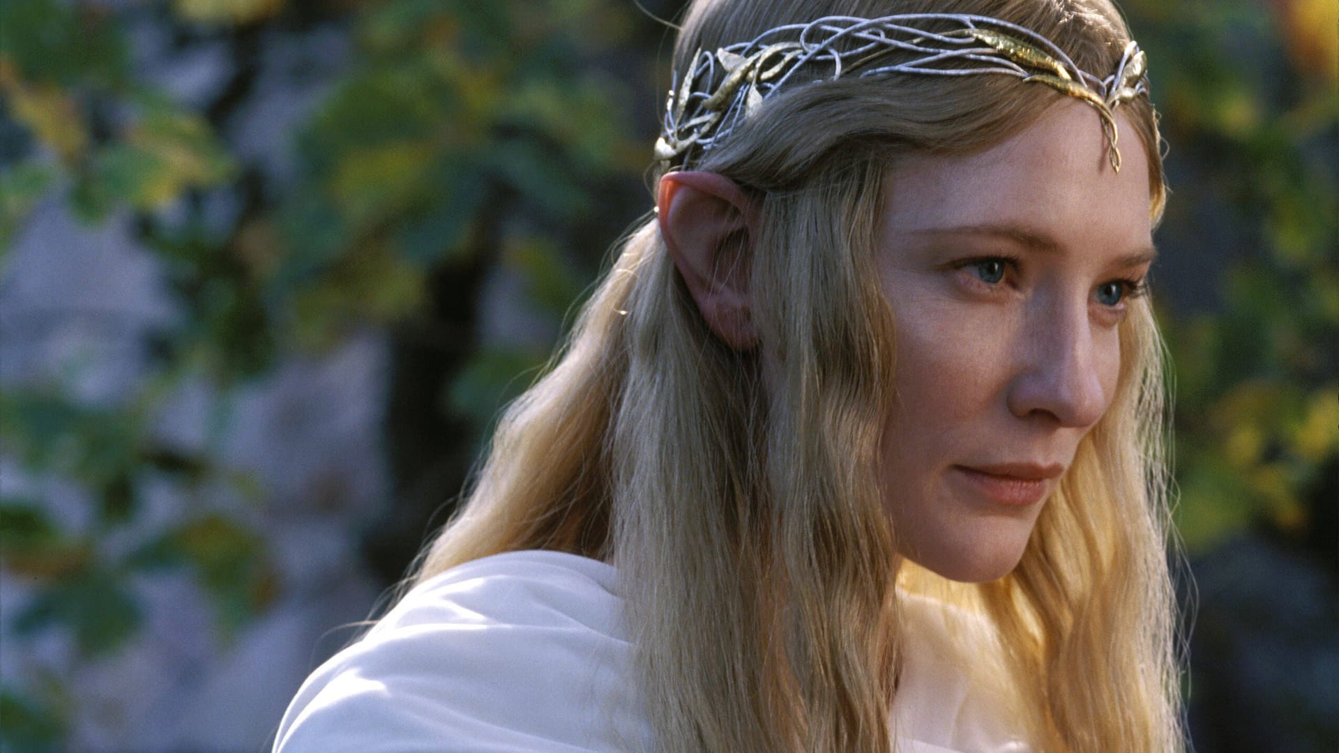 Cate Blanchett in "Der Herr der Ringe: Die Gefährten" als Galadriel