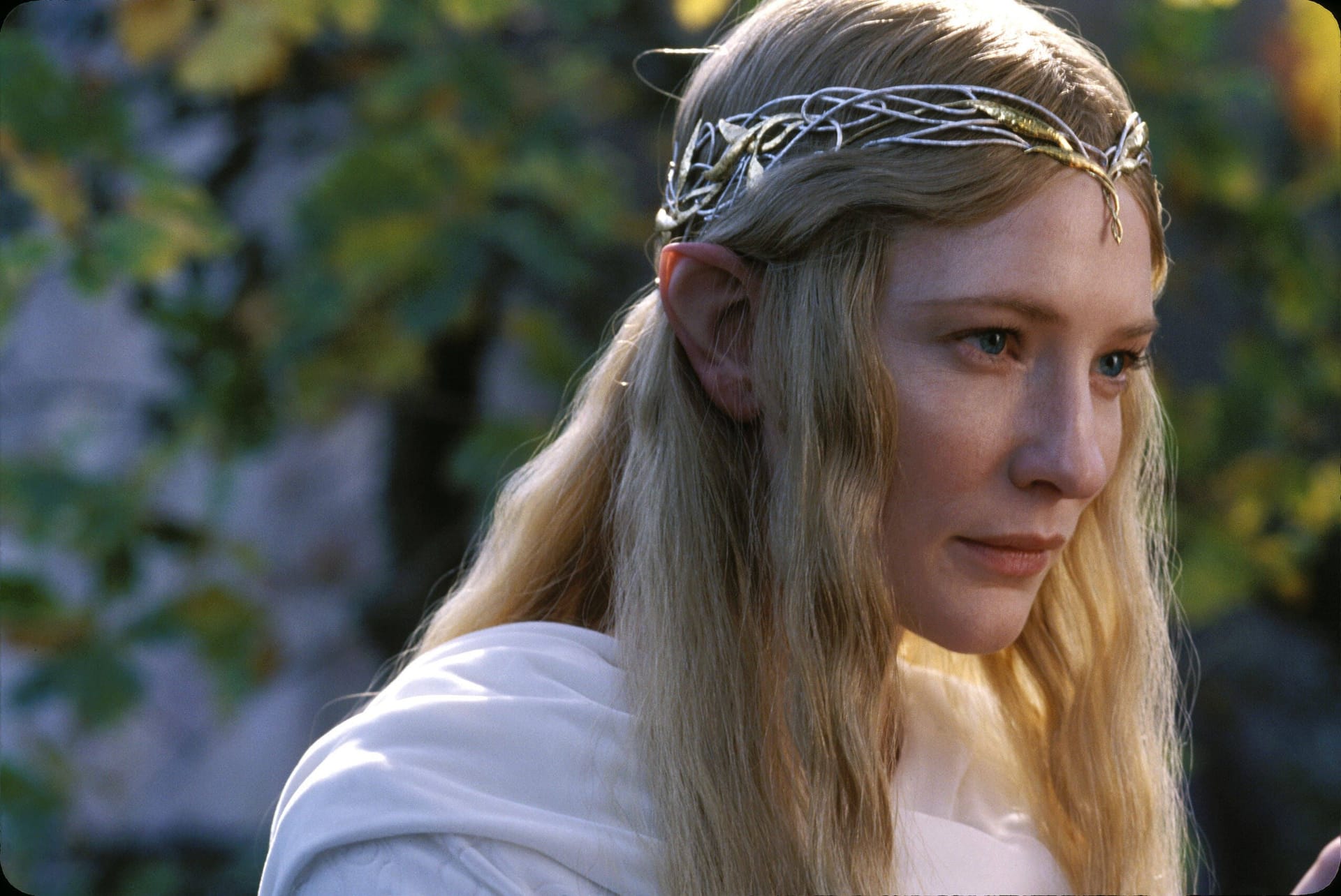 Cate Blanchett in "Der Herr der Ringe: Die Gefährten" als Galadriel