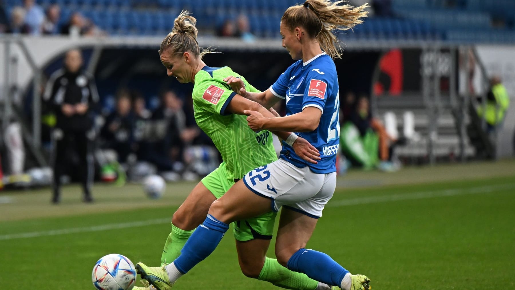 Frauen-Bundesliga | Spätes 2:1: Wolfsburg Gewinnt Bei Hoffenheim