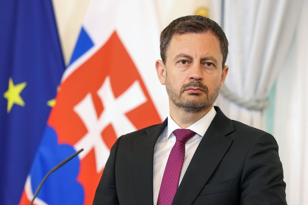 Der slowakische Premierminister Eduard Heger: Alle Minister der liberalen Partei sind zurückgetreten.