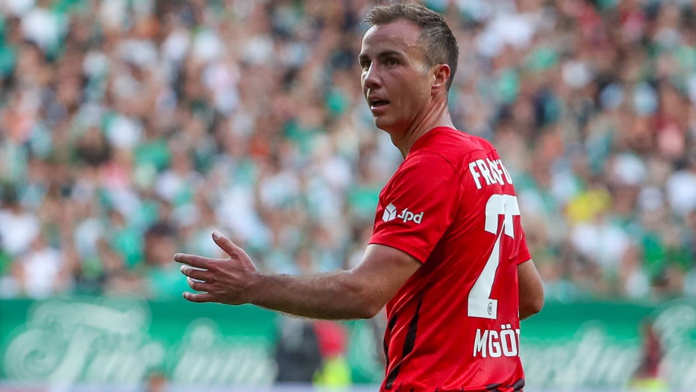 Mario Götze: Der Offensivmann von Eintracht Frankfurt machte 2017 letztmals ein Länderspiel für Deutschland.
