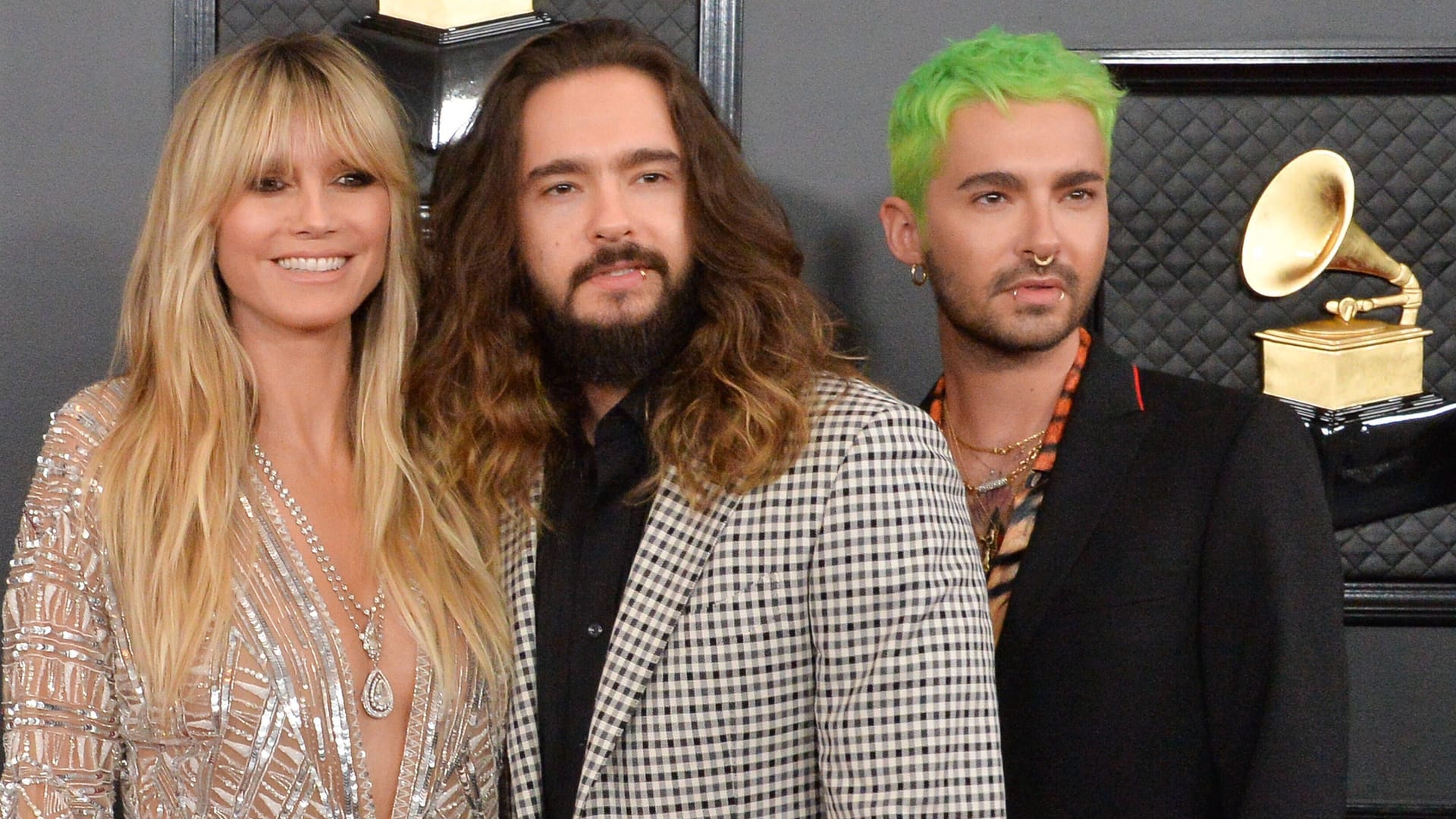 Heidi Klum, Tom und Bill Kaulitz: Die Tokio-Hotel-Zwillinge haben Geburtstag, das Model lässt sie hochleben.