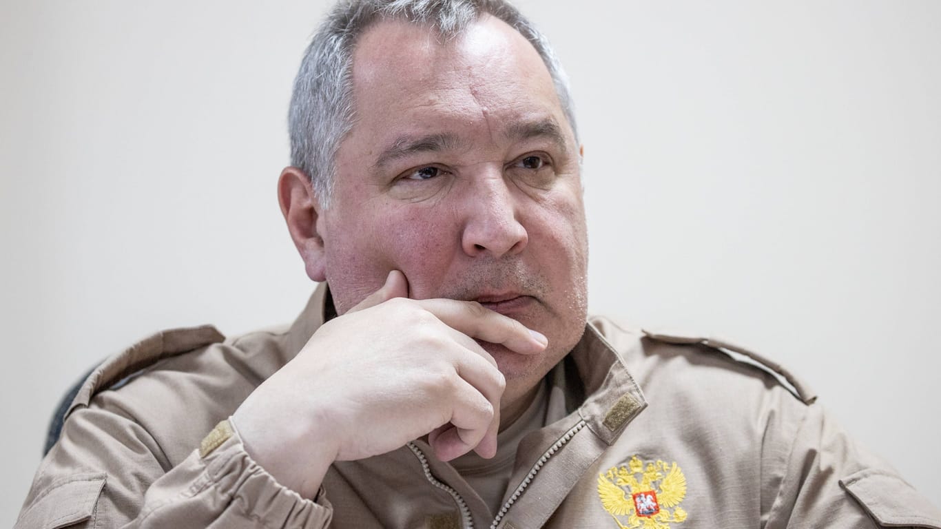 Dmitri Rogosin: Der frühere Roskosmos-Chef sagt, ein Granatsplitter aus französischer Produktion habe ihn fast getötet.