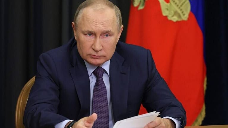 Wladimir Putin: Der russische Präsident will weitere Gebiete gewaltsam erobern.