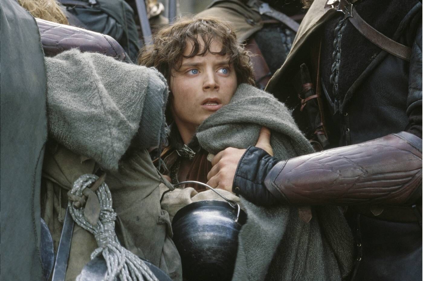 Elijah Wood als Frodo in "Der Herr der Ringe: Die zwei Türme" von 2002