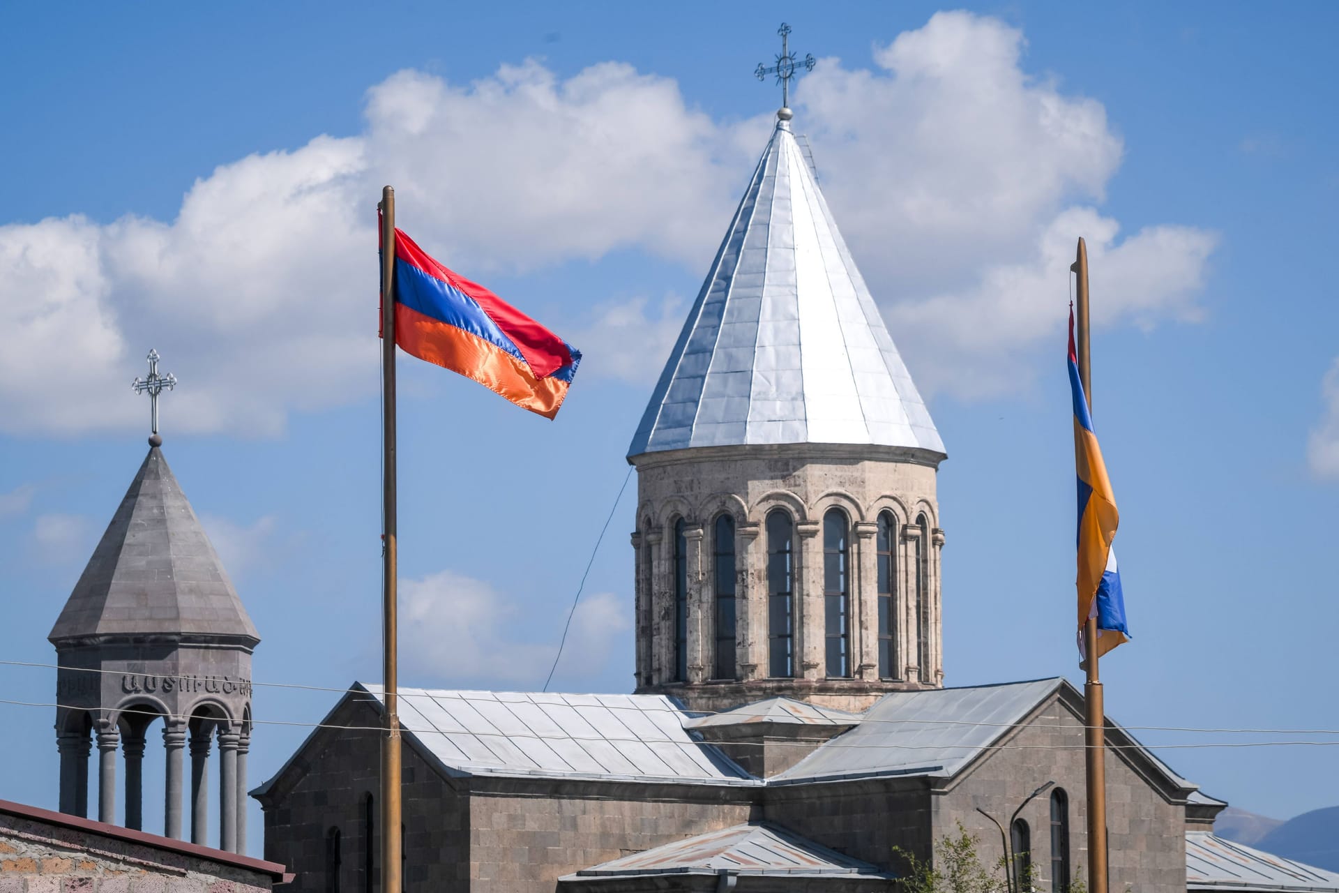 Wardenis, westlich von Sotk, in der armenischen Proviz Gegharkunik: Die Region wurde in der Nacht zu Dienstag von Aserbaidschan angegriffen.