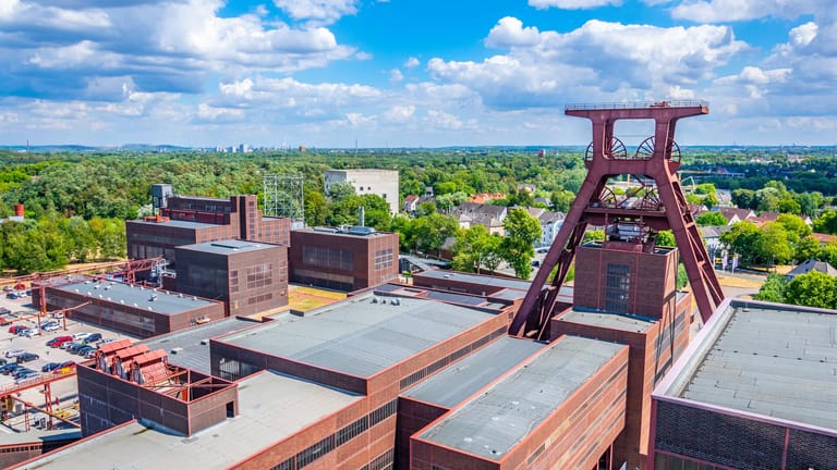 Zeche Zollverein: Im Ruhrgebiet gibt es Industriekultur und Historisches zu sehen.