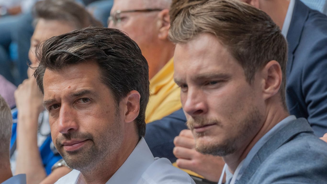 Aufsichtsrats-Chef Marcell Jansen (links) hat Jonas Boldt zum alleinigen Vorstand des HSV gemacht.