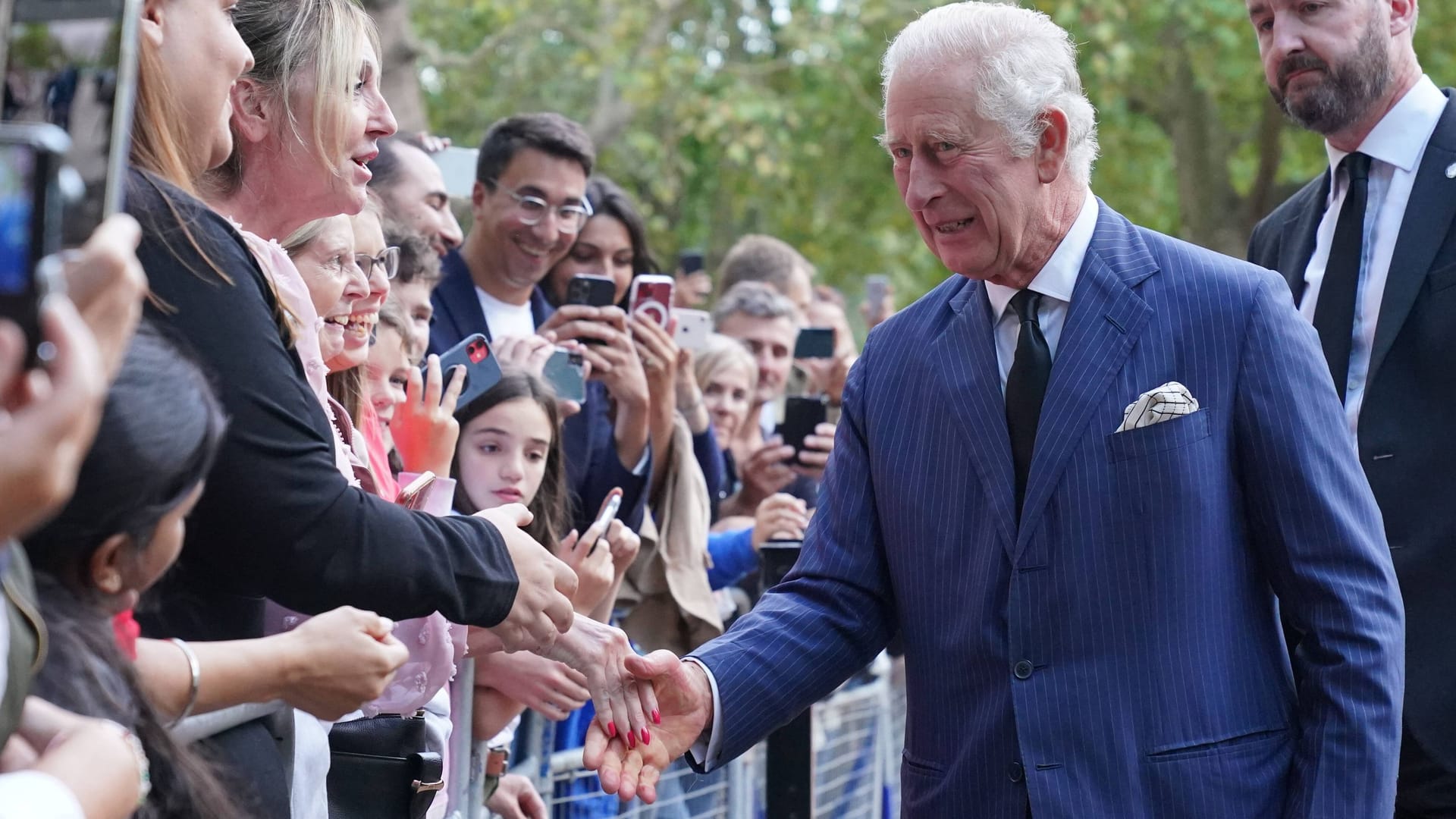 King Charles III.: Der neue Monarch des Vereinigten Königreiches ist 73 Jahre alt.