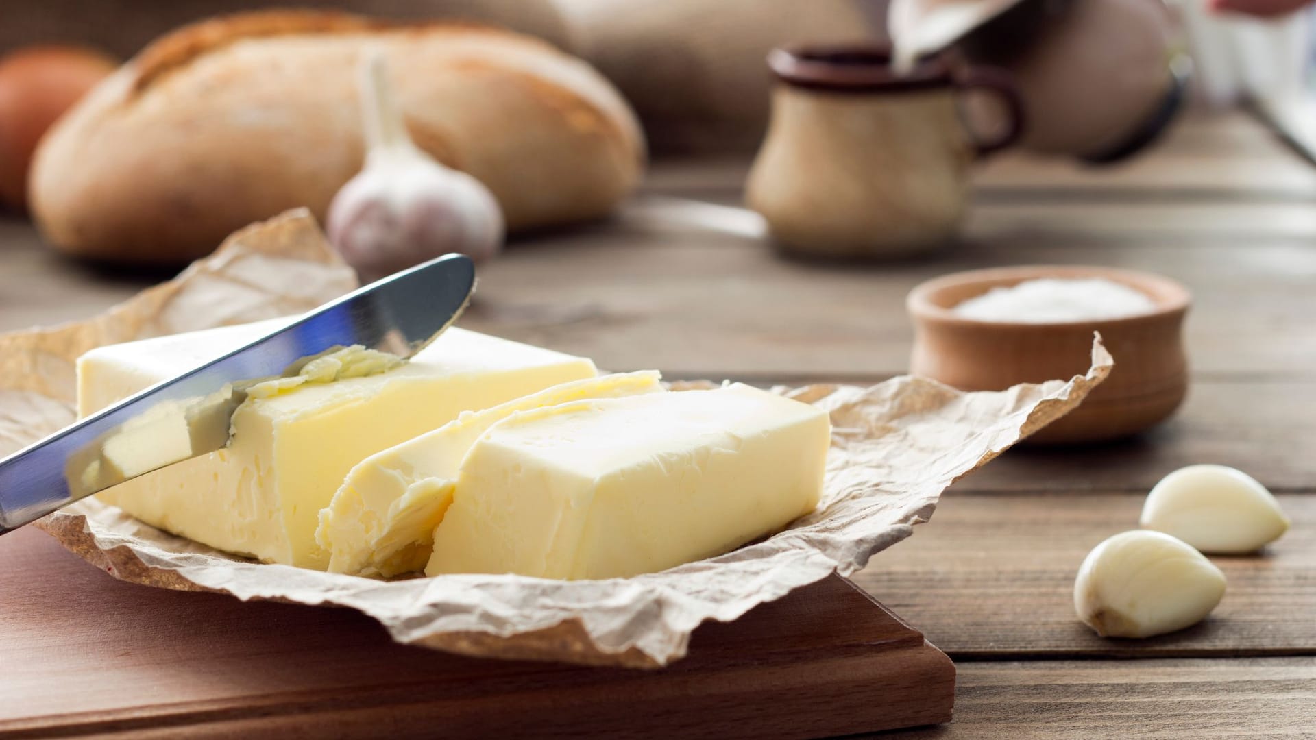 Für eine vegane Variante gibt es pflanzliche Butter-Alternativen.