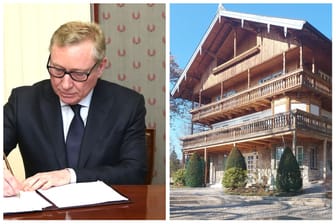 Der russische Multimillionär Ivan Shabalov und seine Villa am Tegernsee (Archivbilder): Der zweite superreiche Russe in Bayern ist deutlich schwerer zu greifen als Alischer Usmanow.