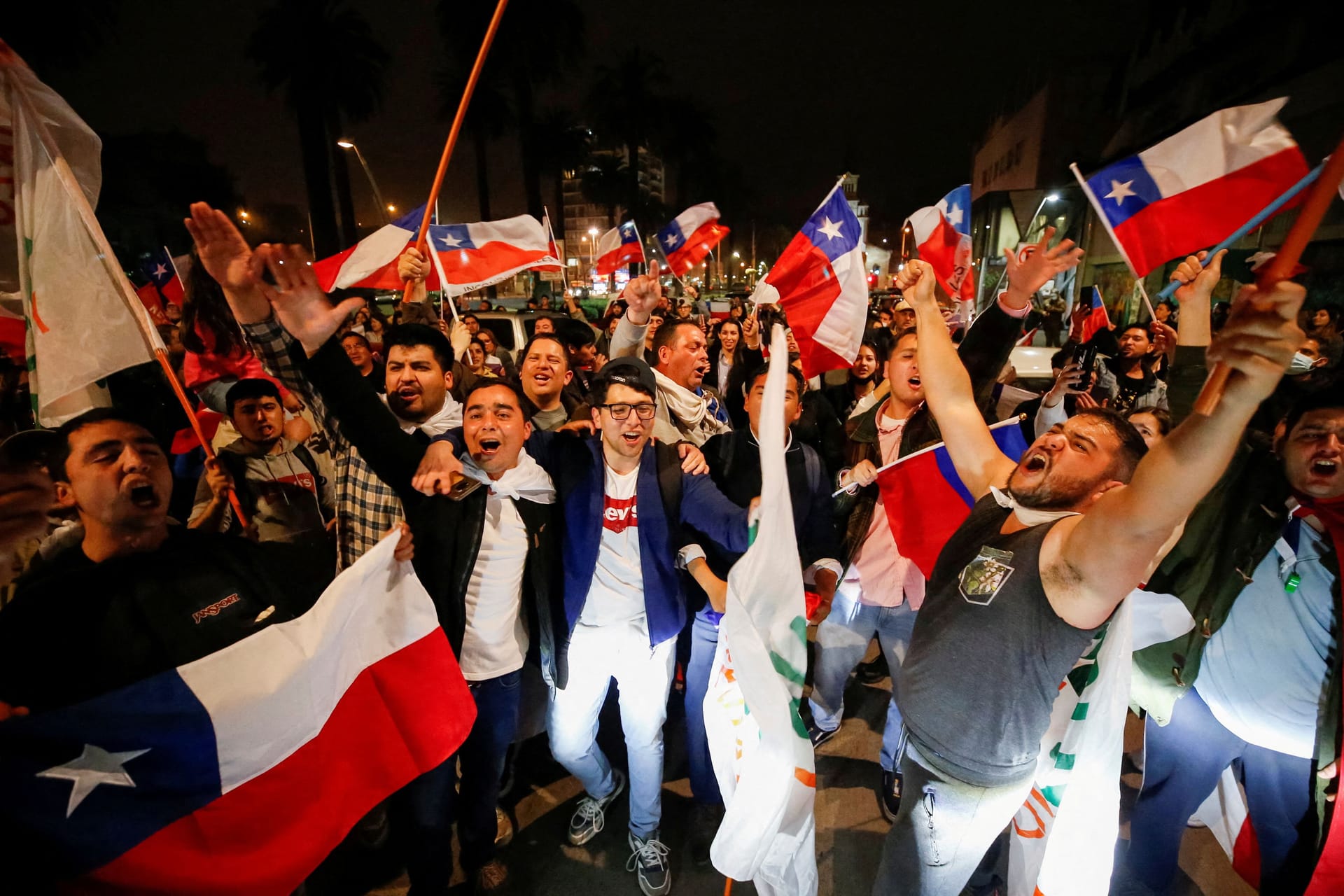 Proteste in Chile: Die Bevölkerung lehnt die neue Verfassung ab.