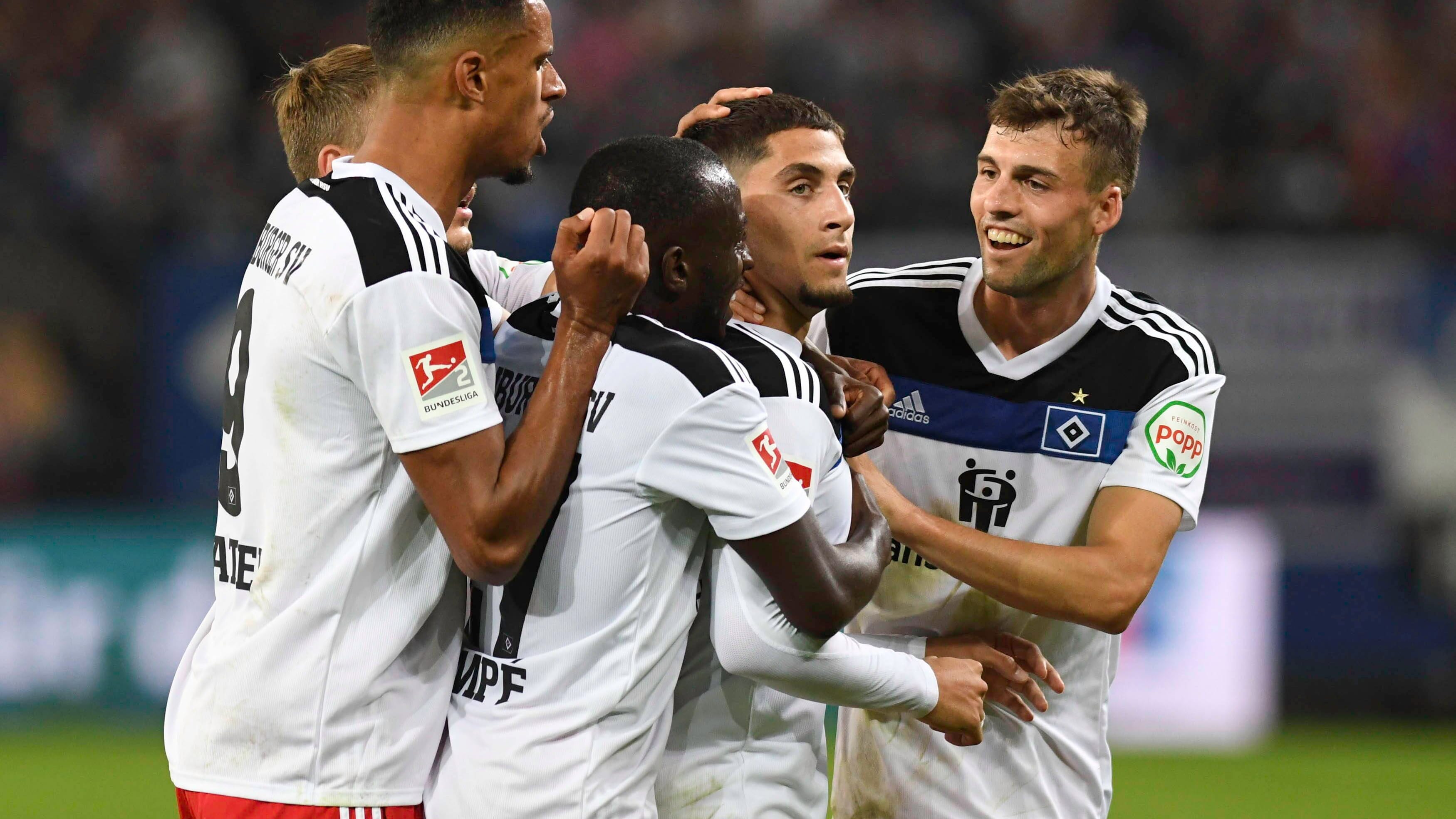 2. Bundesliga: HSV siegt und springt auf Platz zwei