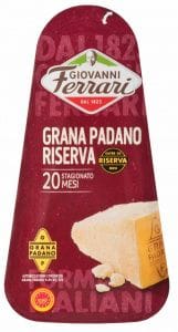 Rückruf: Aufgrund einer falschen Etikettierung nimmt der Discounter Netto den Käse "Giovanni Ferrari Grana Padano Riserva" aus dem Verkauf.