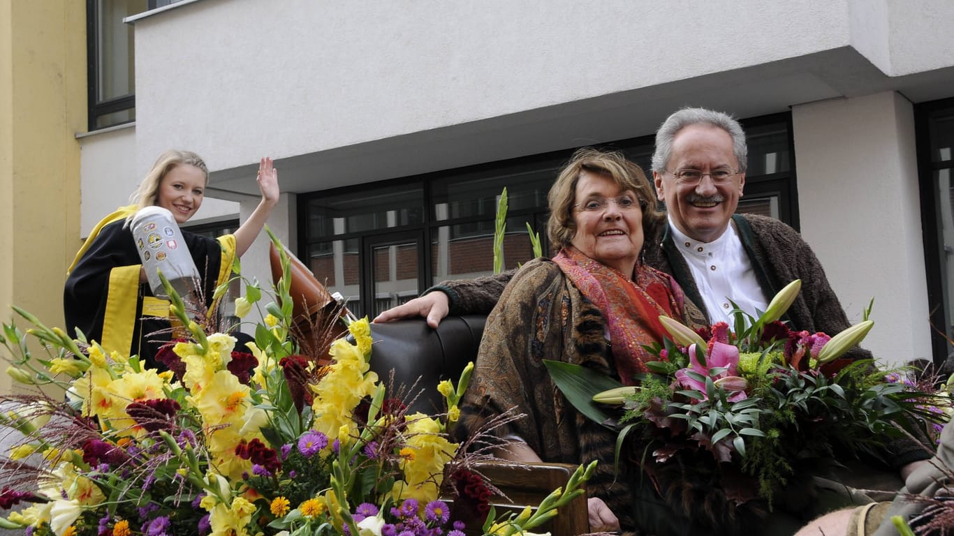 Münchens damaliger Oberbürgermeister Christian Ude zum Einzug beim Oktoberfest 2013 (Archivbild): In diesem Jahr wird Ude das Anstich verpassen.