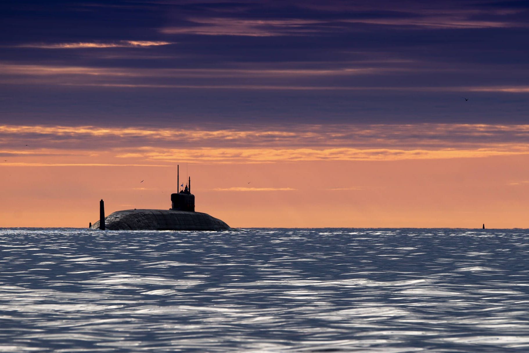 Russisches Atom-U-Boot im Weißen Meer (Symbolbild): Was macht die russische Marine im Mittelmeer?