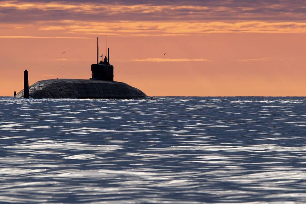 Russisches Atom-U-Boot im Weißen Meer (Symbolbild): Was macht die russische Marine im Mittelmeer?