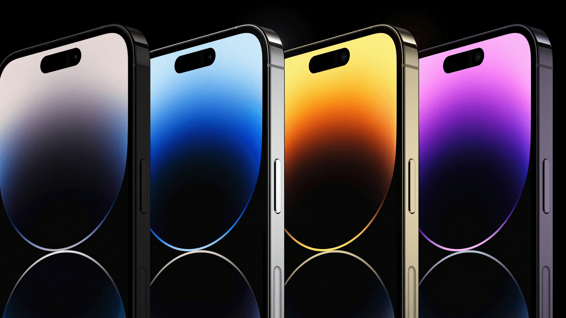 Das iPhone 14 Pro besitzt erstmals eine kleine Notch als die Vorgänger.