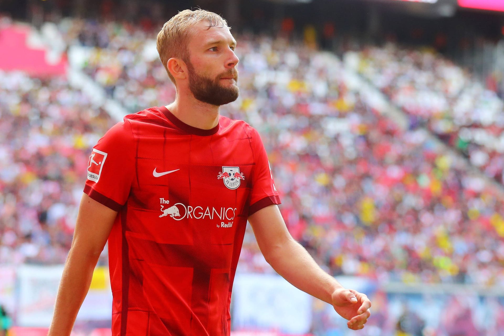 Konrad Laimer: Leipzigs Trainer Rose muss vorerst ohne ihn planen.