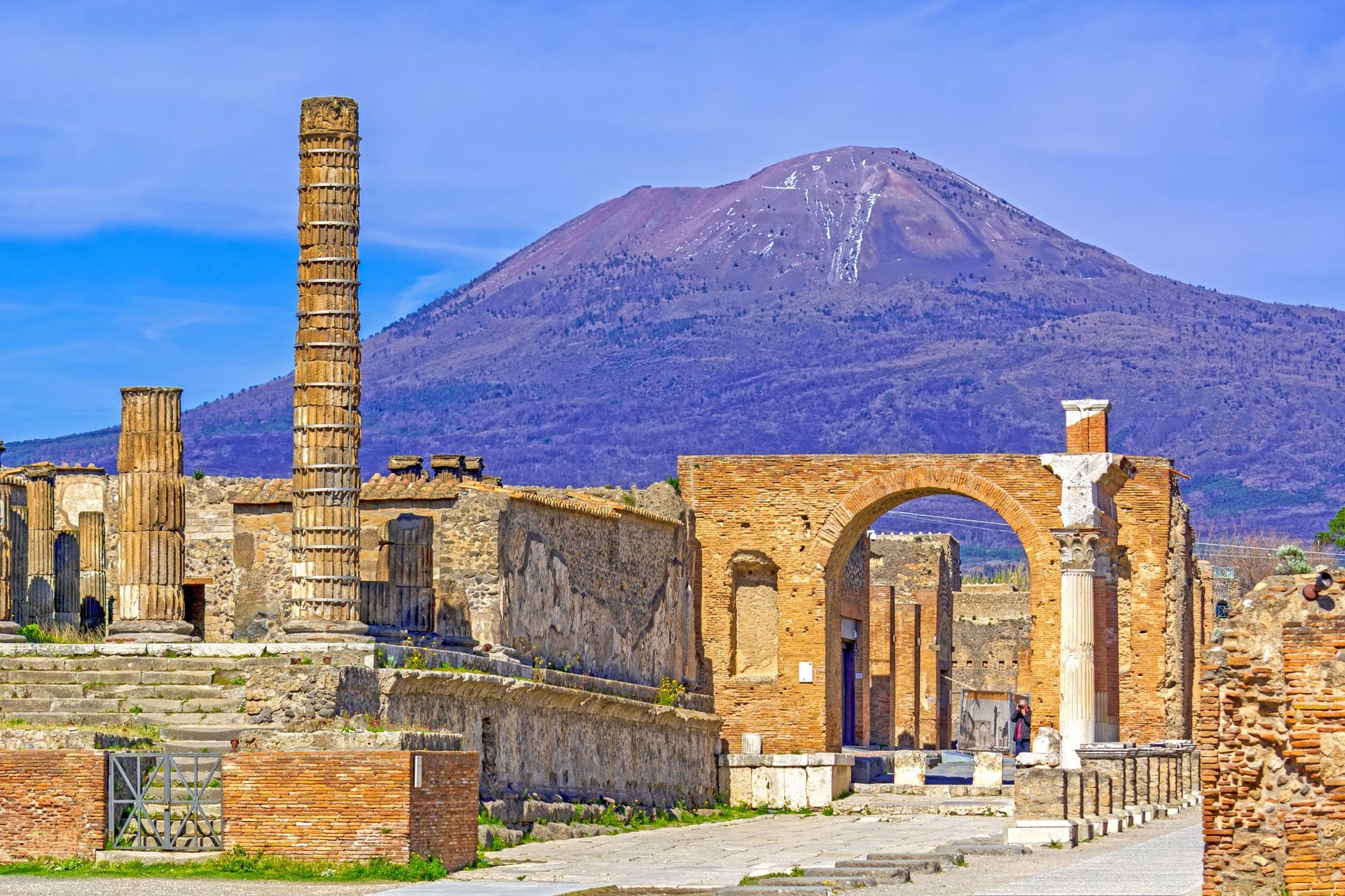 Vesuv und Pompeji: Die Stadt machte den Vulkan weltberühmt.