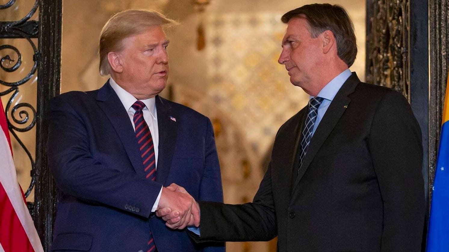 Donald Trump und Jair Bolsonaro: Der basilianische Präsident ist bei Trump ein gern gesehener Gast.