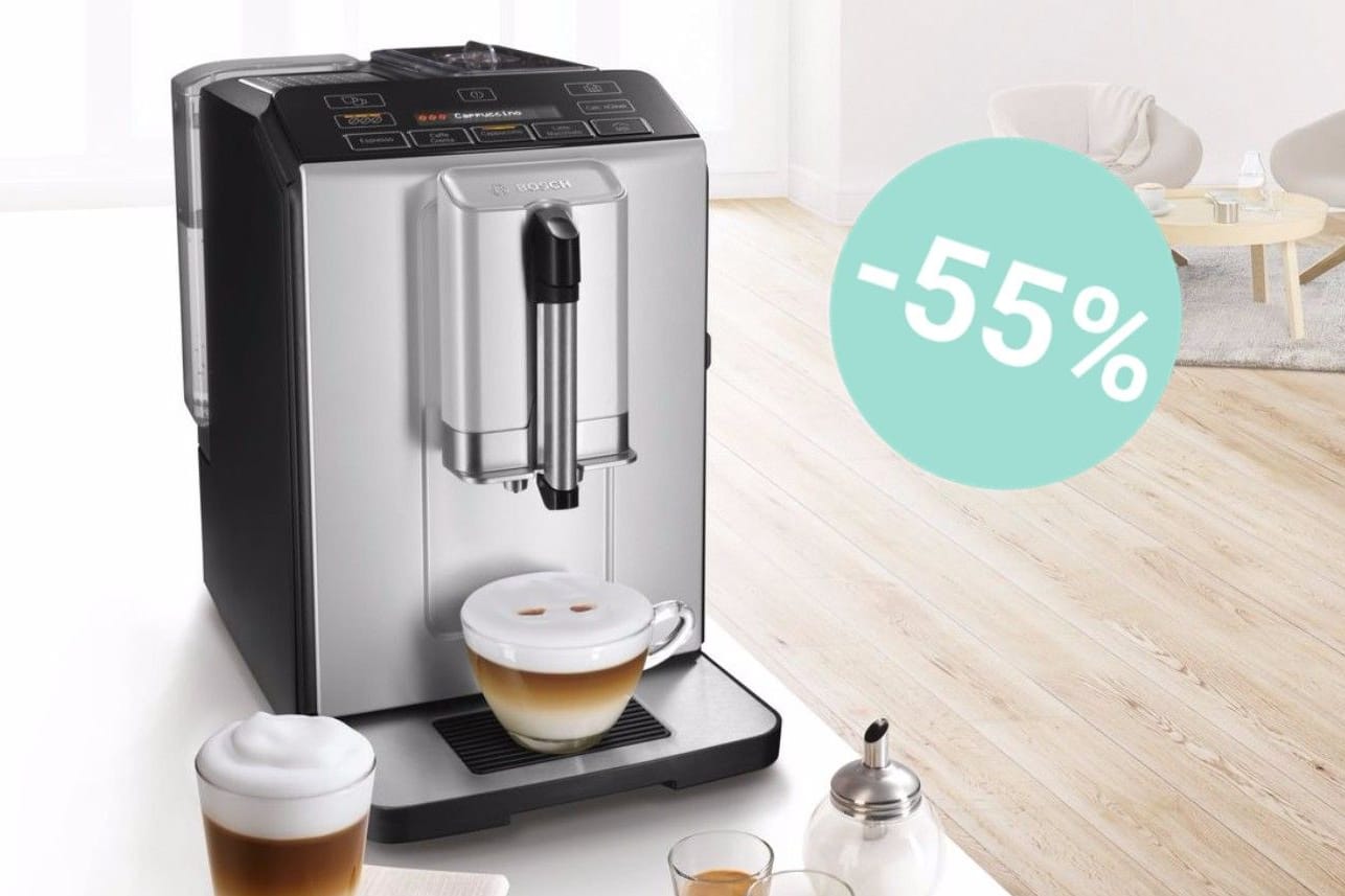 Der heutige Deals des Tages bei Lidl ist ein Kaffeevollautomat von Bosch.