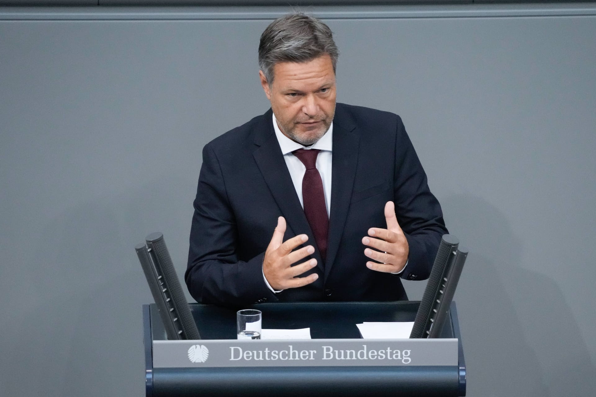 Wirtschafts- und Klimaminister Robert Habeck: Habeck will sich für eine schnelle Lösung einsetzen.