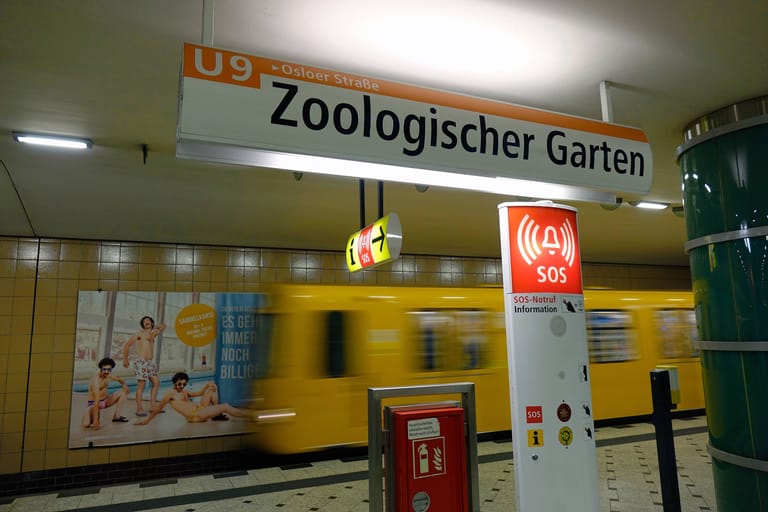 Die U-Bahnlinie 9 in Berlin (Archivbild): Sie wird in zwei Phasen unterbrochen.