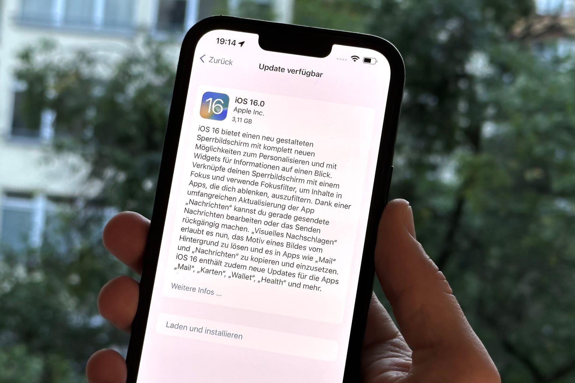 iOS 16: Das Update ist jetzt für alle Modelle ab dem iPhone 8 verfügbar.