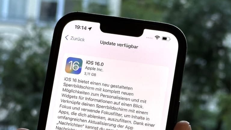 iOS 16: Das Update ist jetzt für alle Modelle ab dem iPhone 8 verfügbar.