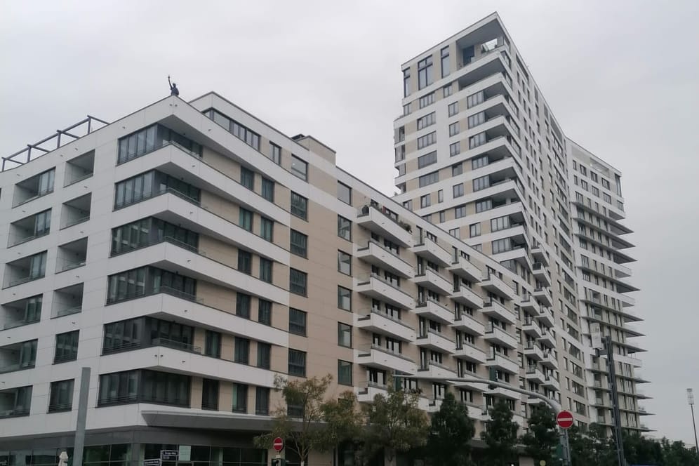 Das Luxuswohnhaus in Frankfurt am Main: 96 von 248 Wohnungen sind ohne Strom − und das bereits seit dem 31. August.