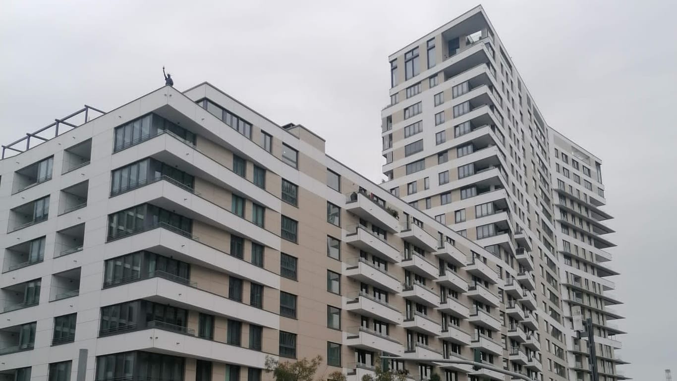 Das Luxuswohnhaus in Frankfurt am Main: 96 von 248 Wohnungen sind ohne Strom − und das bereits seit dem 31. August.