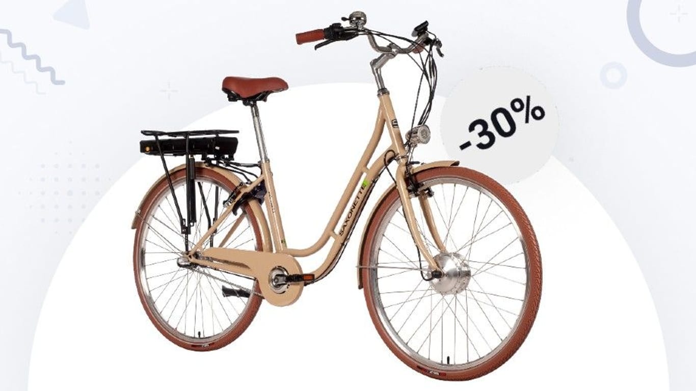 Rabattaktion bei Otto: E-Bikes von Saxonette, Prophete und Co. sind aktuell dank 20 Prozent Extra-Rabatt zu Tiefstpreis erhältlich.