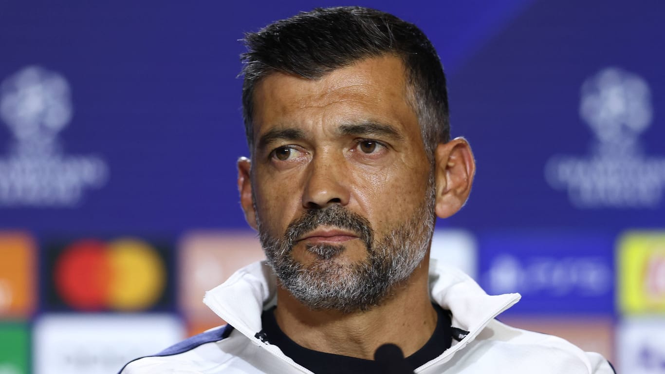Sergio Conceicao: Der Trainer erlebte mit dem FC Porto eine herbe Niederlage gegen Brügge.