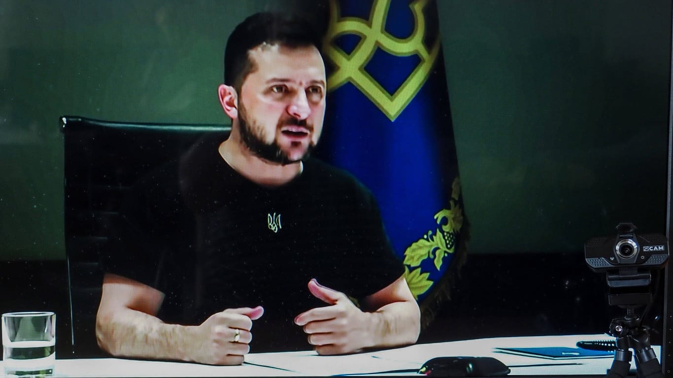 Wolodymyr Selenskyj: "Besatzer haben in der Ukraine keinen Platz und werden keinen haben."
