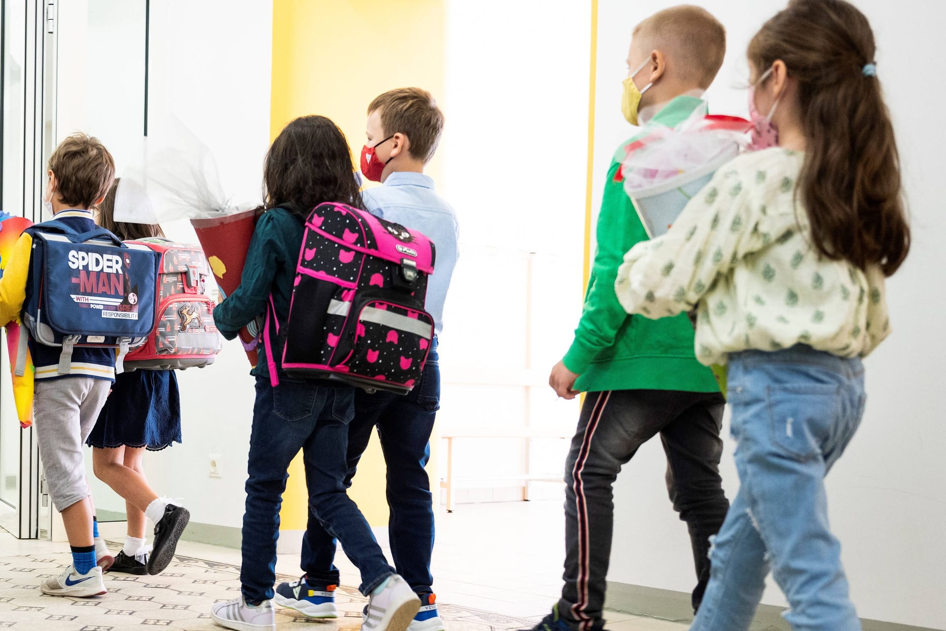 Schüler in einer Wiener Grundschule (Symbolbild): Energiekosten steigen auch in Österreich.