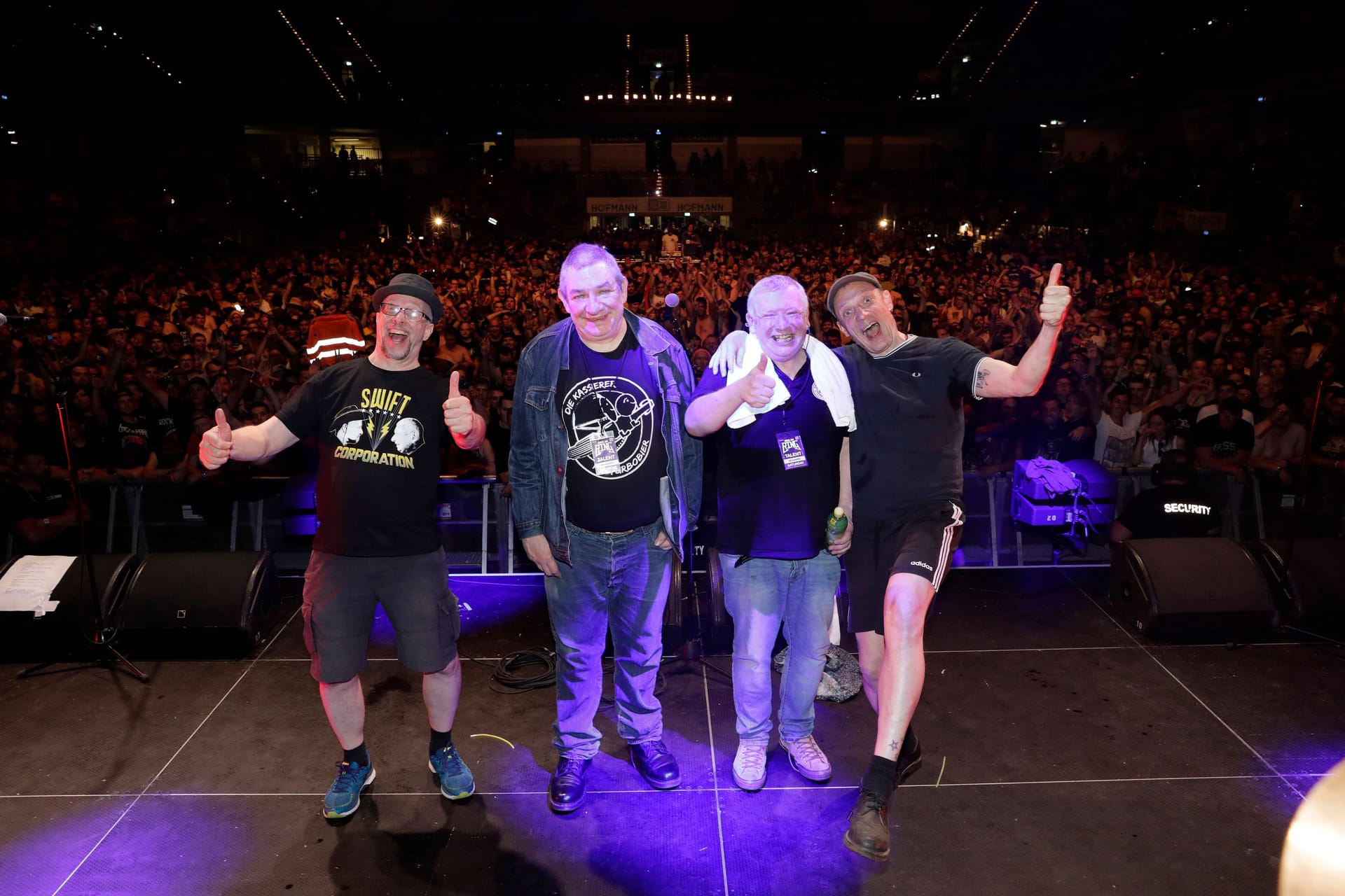 Die Kassierer spielten in diesem Sommer auch auf dem "Rock im Park" (Archivbild).