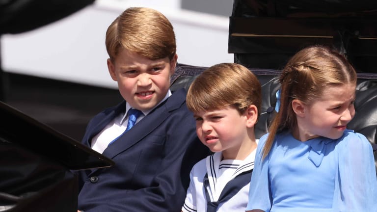 Prinz George, Prinz Louis und Prinzessin Charlotte: Die Kinder von William und Kate trauern um ihre Uroma.