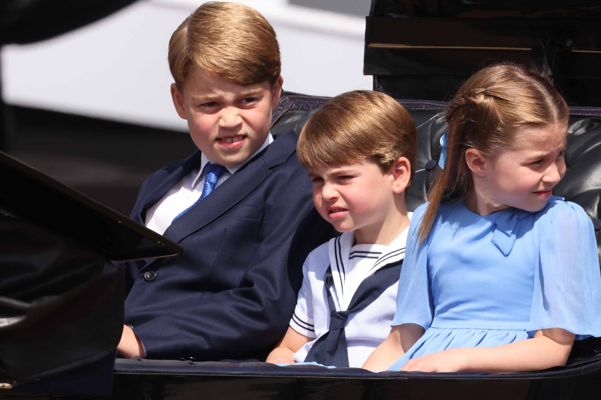 Prinz George, Prinz Louis und Prinzessin Charlotte: Die Kinder von William und Kate trauern um ihre Uroma.