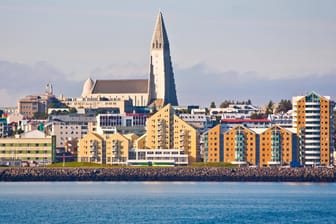 Blick auf Reykjavik: Um den 18. August findet hier die Kulturnacht Menningarnótt statt.