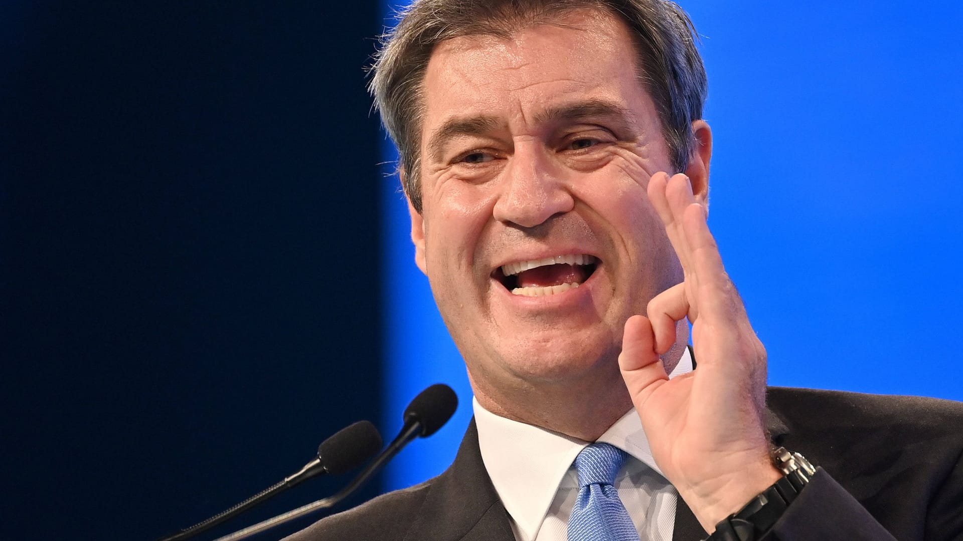 Markus Söder: Der CSU-Chef sieht seine Partei auf einem stabilen Kurs.