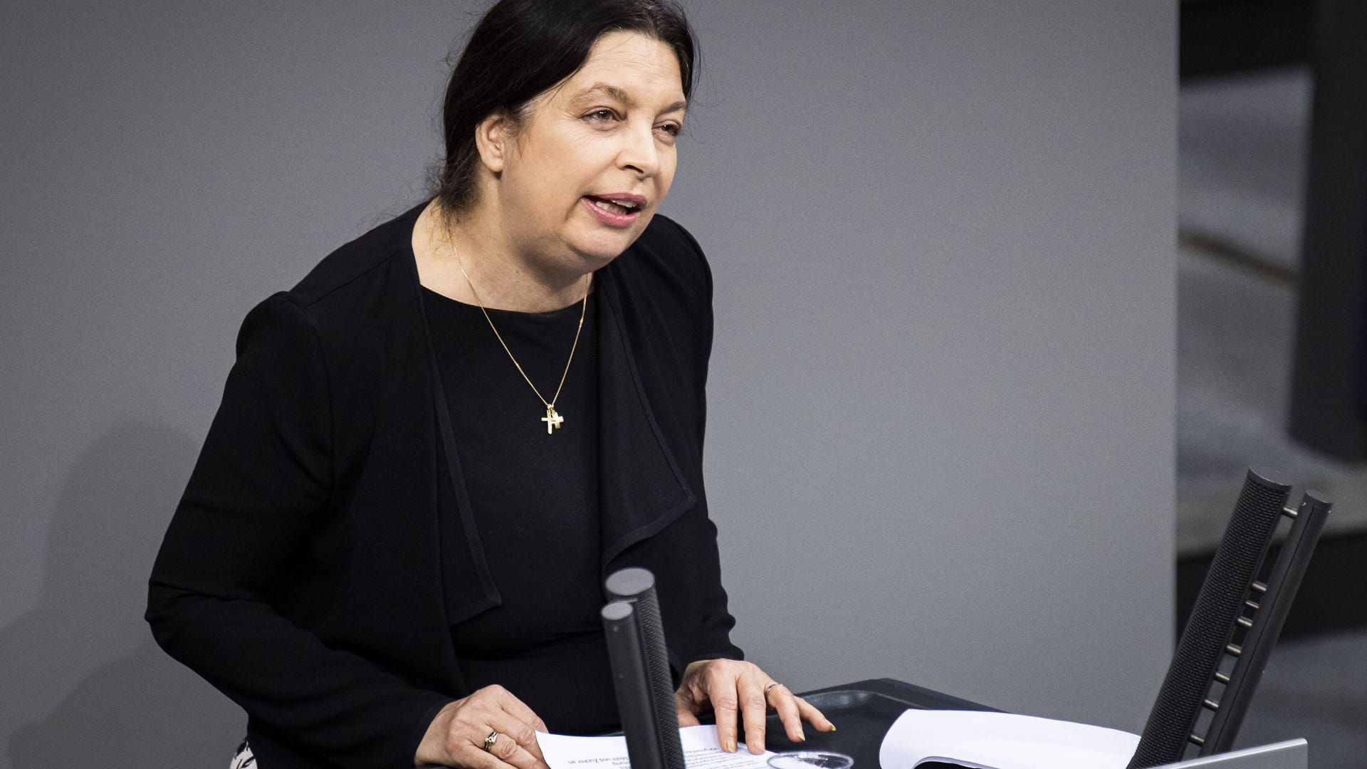 Birgit Malsack-Winkemann (Archivbild): Darf die AfD-Politikerin weiter Richterin bleiben?