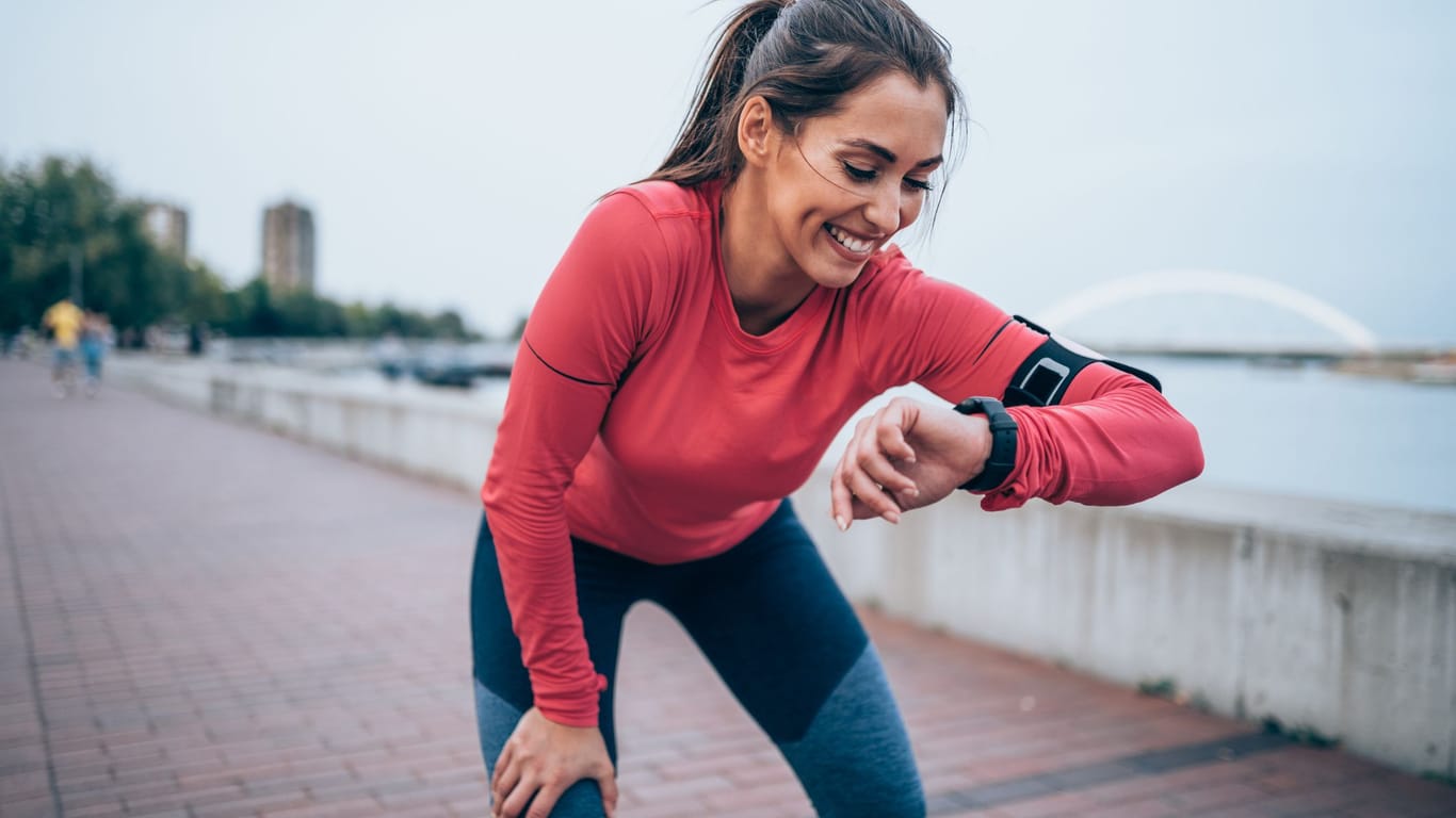 Heart rate while jogging: You can keep an eye on your heart rate with a heart rate monitor or smart watches.
