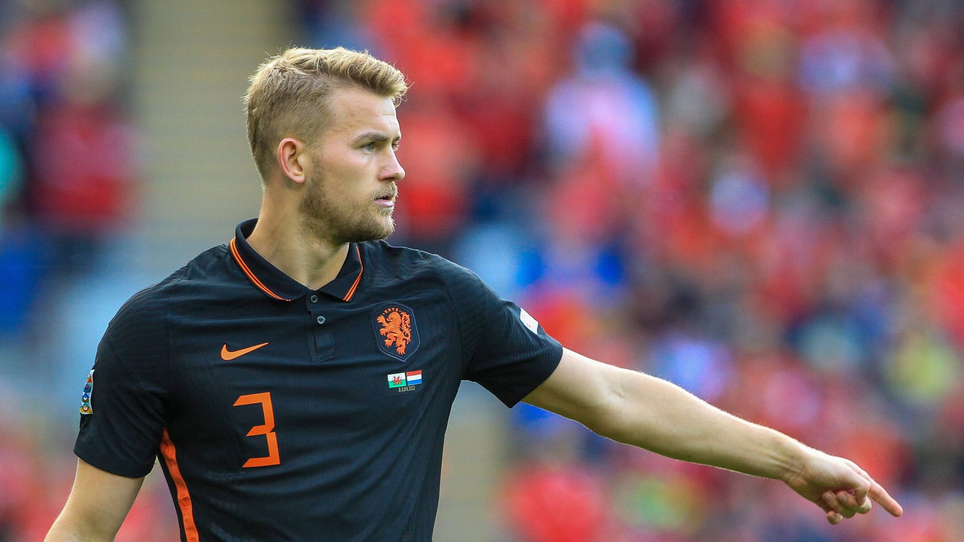 Matthijs de Ligt: Der Verteidiger des FC Bayern läuft bei der WM für die Niederlande auf.