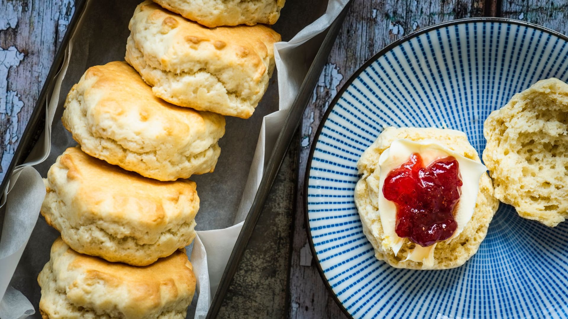 Scones: Das süße Gebäck gehört zu jedem englischen Frühstück.