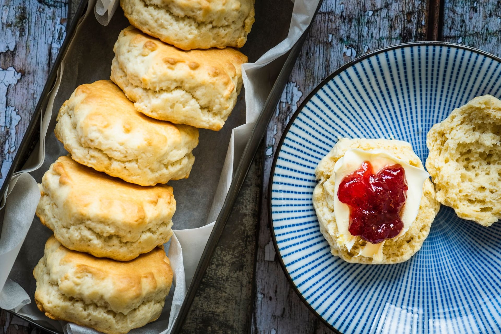 Scones: Das süße Gebäck gehört zu jedem englischen Frühstück.