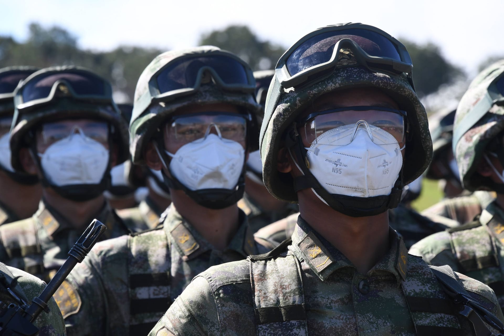 Im September hielt Russland mit einer Reihe von Verbündeten ein großes Militärmanöver ab, darunter war auch ein Kontingent chinesischer Truppen.